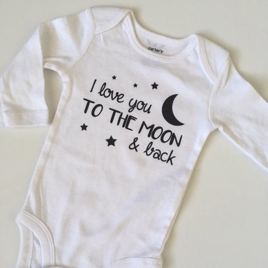 NEW! To the Moon and Back Shirt/Infant and Toddler Shirt