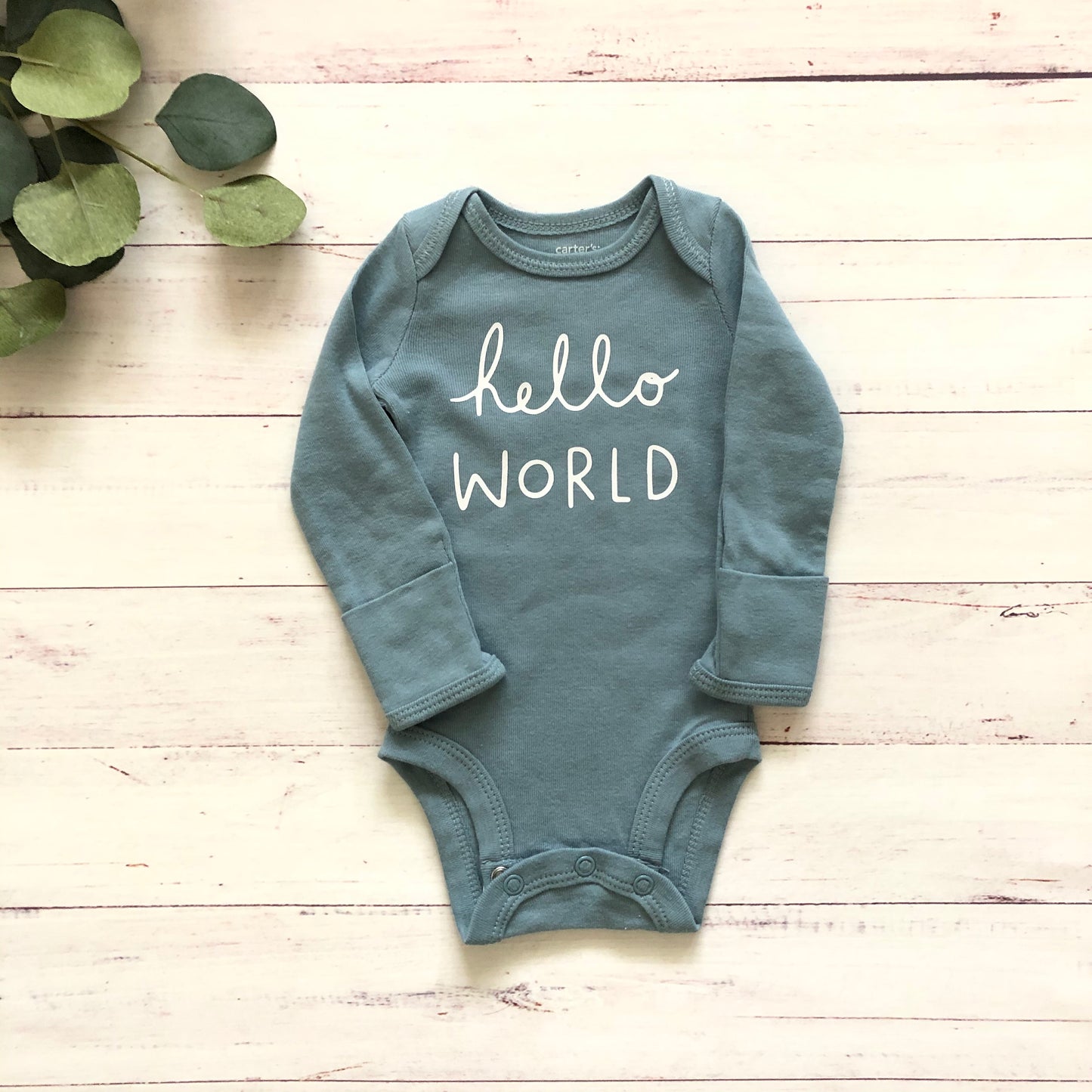 NEW! HELLO World/Infant Bodysuit/Newborn Bodysuit