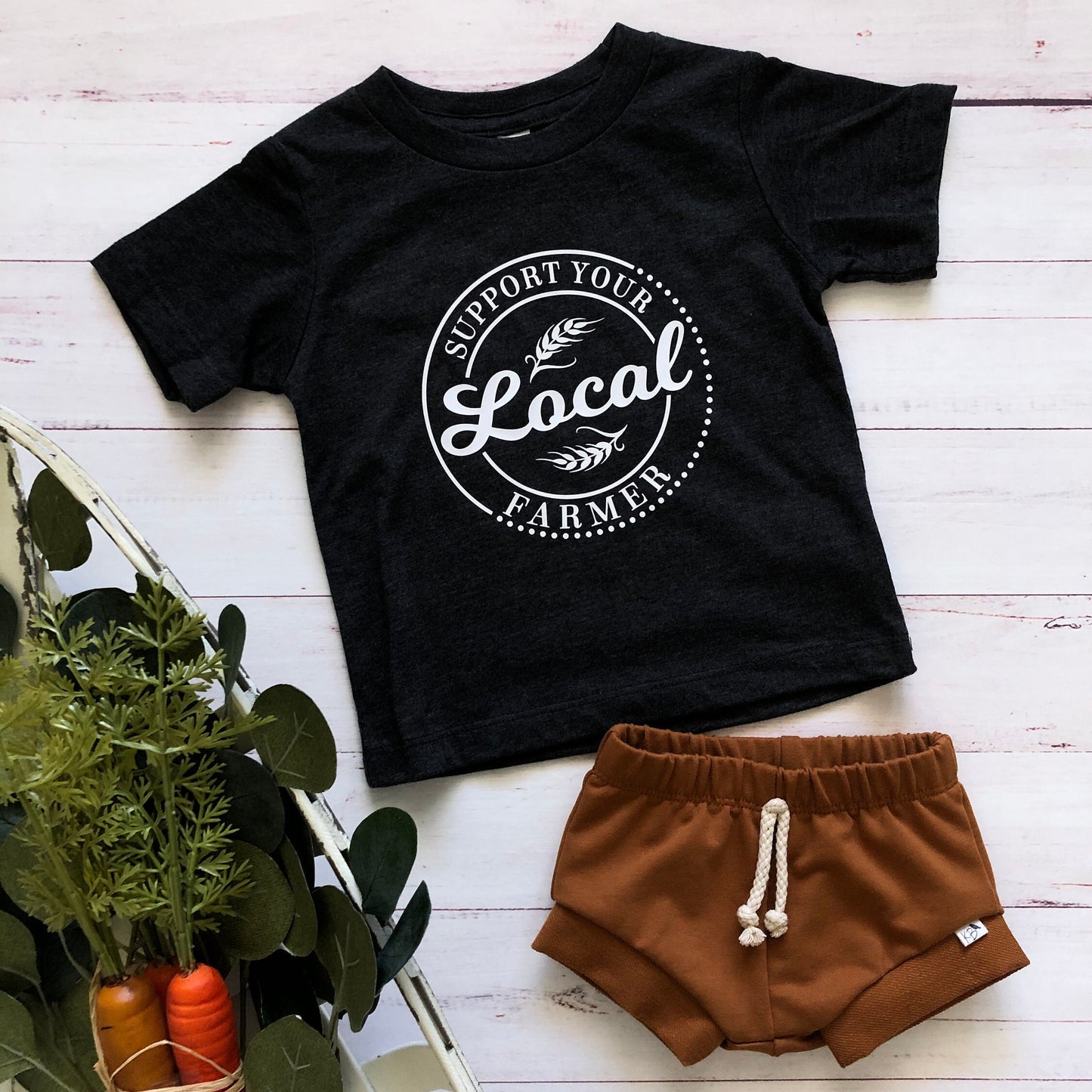 NEW! LOCAL Farmer/Baby and Toddler Tees or Bodysuit ONLY