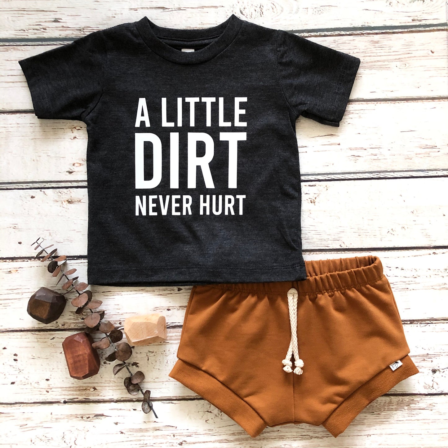 NEW! A Little Dirt-Baby and Toddler Tees or Bodysuit