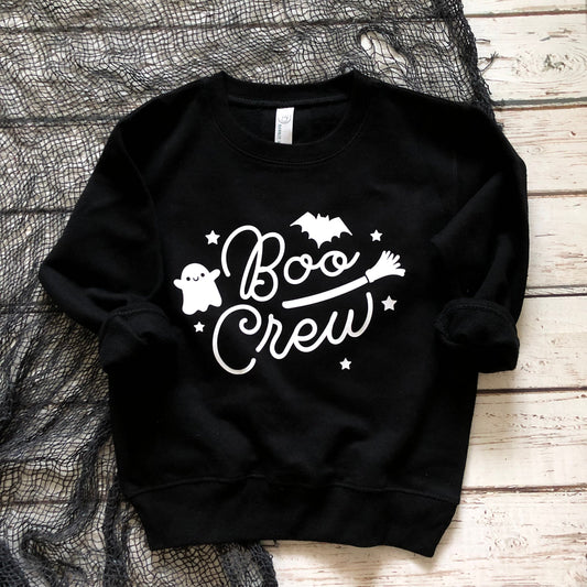 NEW!! BOO Crew/Black/Sweatshirts/Toddler Size