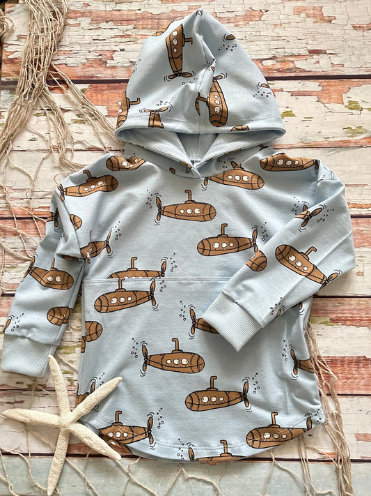 NEW!! “Submarines”/Hoodie Style Tee/Infant Size/Toddler Size/Shirt ONLY